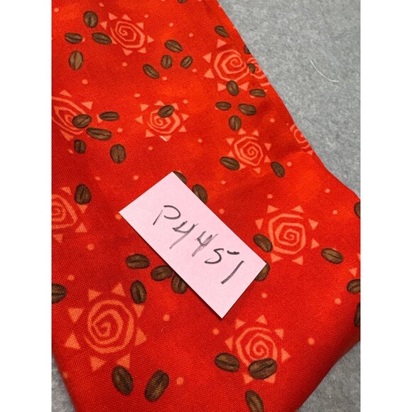 Spill The Beans Cotton Fabric by Barbara Tourtilotte for Clothworks 19" x 44" Re - Picture 6 of 6